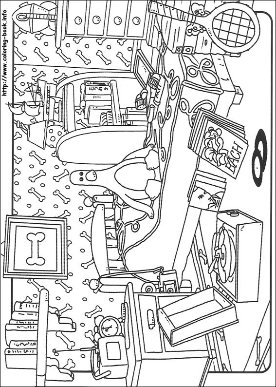 Wallace and Gromit coloring picture